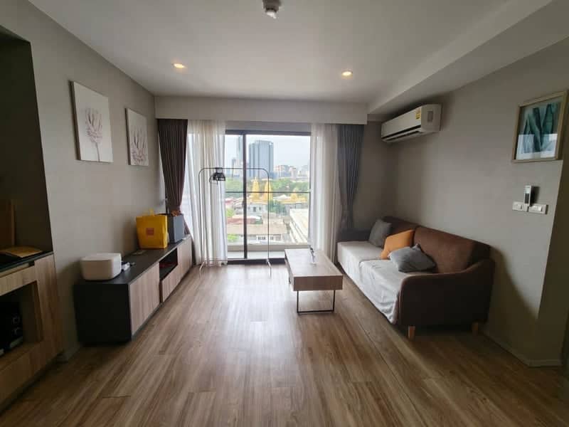 Blossom Condo Sathorn–Charoenrat — Spacious 2BR | Flexible Lease | Near BTS Surasak