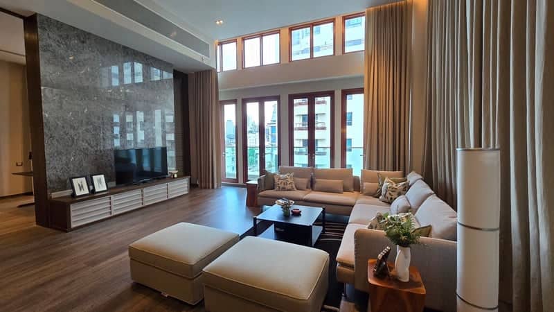 The Crest Ruamrudee — 大户型豪华公寓 | 靠近BTS Ploenchit