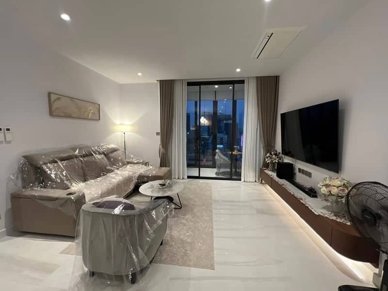 Supalai Icon Sathorn — وحدة زاوية في طابق مرتفع | إطلالة المدينة | ساثورن