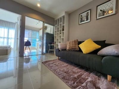 Aspire Sukhumvit 48 — Renovated Unit | High Floor East View | Near BTS photo 4