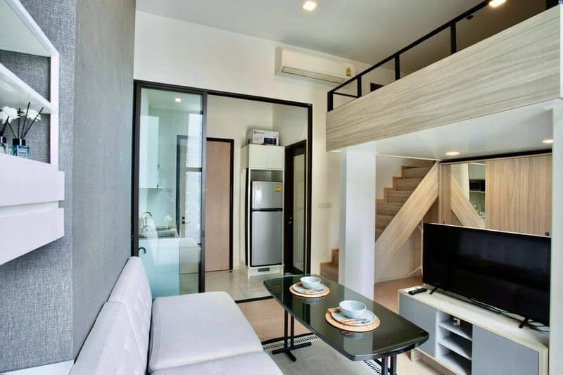 Chewathai Residence Asoke — Duplex High Ceiling | Fully Furnished | Near Rama 9 photo 3