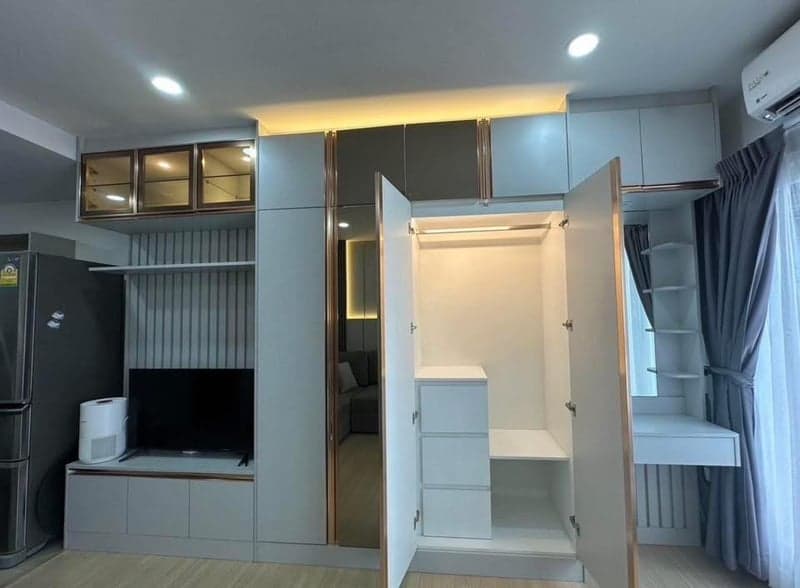 Supalai Veranda Ramkhamhaeng — Studio High Floor | Near MRT | City View photo 2