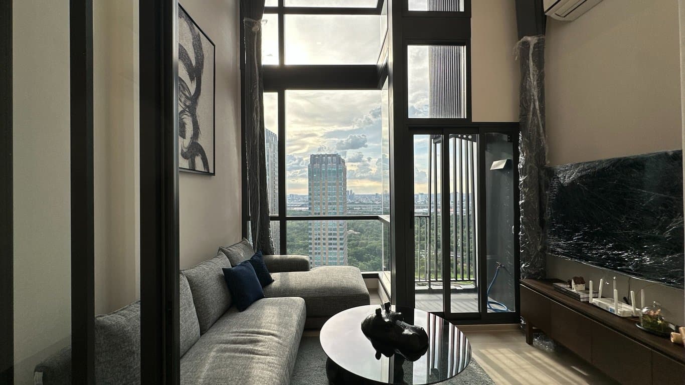 The Privacy Jatujak — Rare Loft Unit (Floor 30) | Unblocked Chatuchak Park View | Newly Furnished