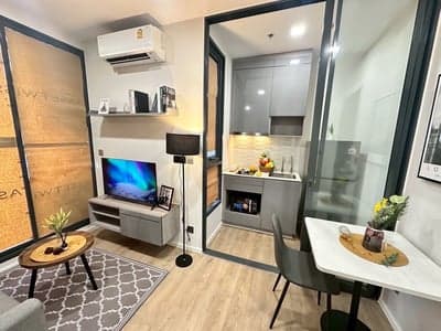 Modiz Rhyme Ramkhamhaeng — High Floor (22nd) | 80m to MRT Ramkhamhaeng | Opposite RU photo 2