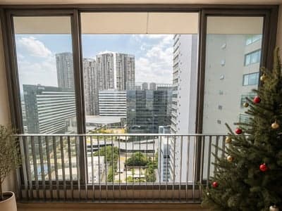 Ideo Mobi Sukhumvit 66 — Spacious Corner Unit with River View | Next to BTS Udom Suk photo 4
