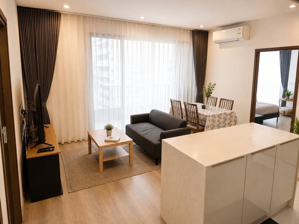Ideo Mobi Sukhumvit 66 — Spacious Corner Unit with River View | Next to BTS Udom Suk