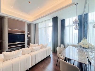 The Diplomat 39 — Luxury 2 Bedroom Residence with Designer Interior | BTS Phrom Phong photo 4