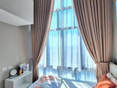 Metro Sky Prachachuen — Rare Duplex Corner Unit | High Ceiling City View photo 2