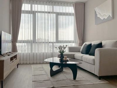 Metro Sky Prachachuen — 21st Floor Tower B | Large 2BR Unit (60 sqm) | High Floor City View | Digital Door Lock photo 2
