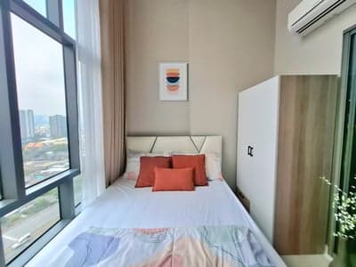 Metro Sky Prachachuen — Rare Duplex Corner Unit | High Ceiling City View photo 4