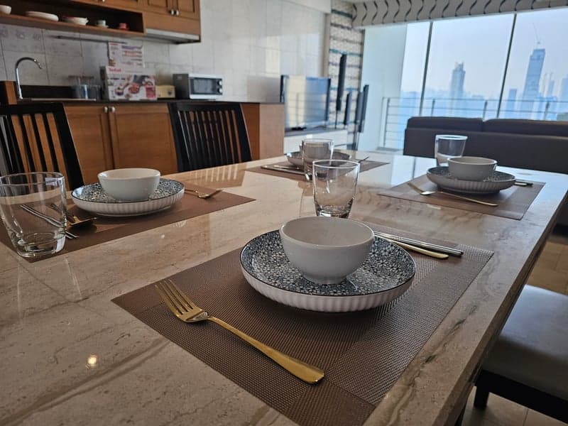 My Resort Bangkok — High Floor Panoramic City View | Near MRT Petchaburi & ARL photo 3