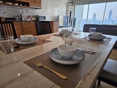 My Resort Bangkok — High Floor Panoramic City View | Near MRT Petchaburi & ARL photo 3