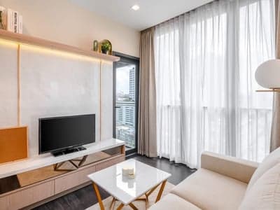 The Line Asoke-Ratchada — High Floor City View | Walk to MRT Rama 9 photo 3