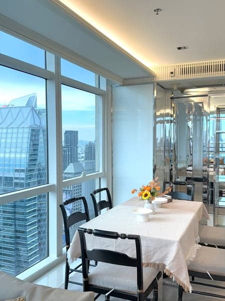 Athenee Residence — High Floor Corner Unit | 180° City View | BTS Ploenchit photo 4