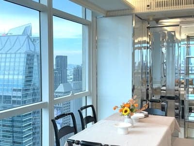Athenee Residence — High Floor Corner Unit | 180° City View | BTS Ploenchit photo 4